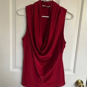 Boston Proper Marilyn Cowl Neck Charmeuse Blouse